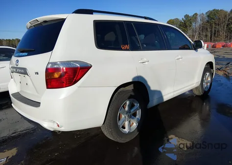 2009 Toyota Highlander z USA, uszkodzony, nr VIN JTEDS41A392084306